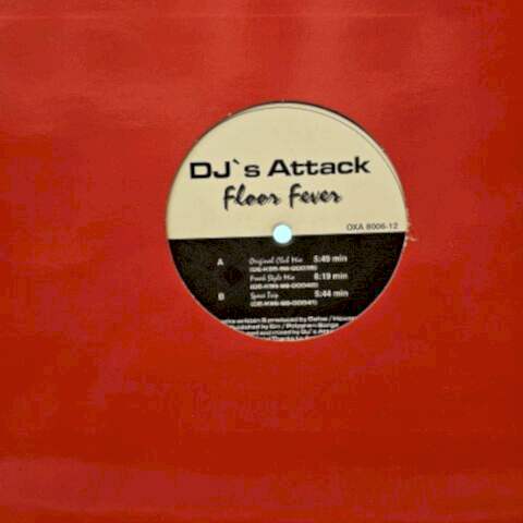 DJ's Attack – Floor Fever LP PLAK