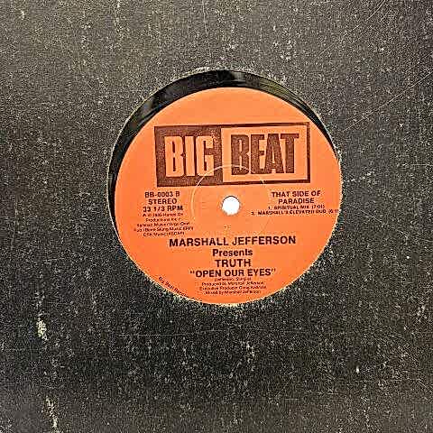 Marshall Jefferson Presents Truth – Open Our Eyes LP PLAK