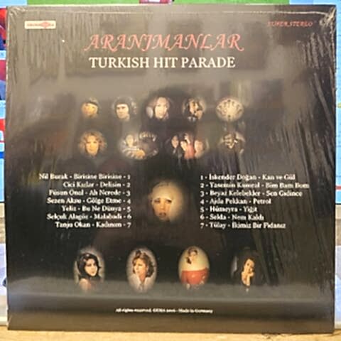 Various – Aranjmanlar - Turkish Hit Parade LP PLAK