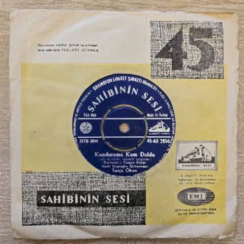 Tanju Okan – Kundurama Kum Doldu / Sta Sera Pago Io 45LİK PLAK