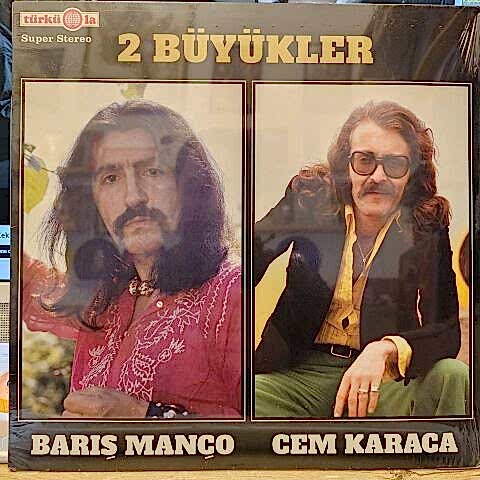 Barış Manço, Cem Karaca – 2 Büyükler LP PLAK
