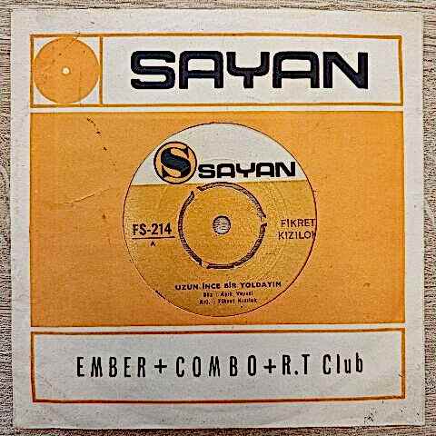 Fikret Kızılok – Uzun İnce Bir Yoldayım / Benim Aşkım Beni Geçti 45LİK PLAK