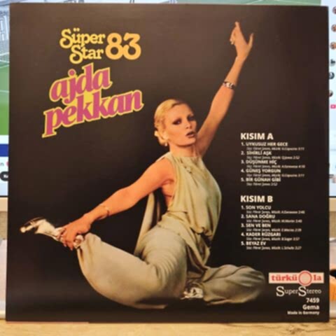 Ajda Pekkan – Süper Star '83 LP PLAK