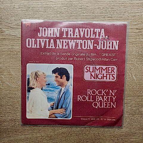 John Travolta, Olivia Newton-John – Summer Nights 45LİK PLAK