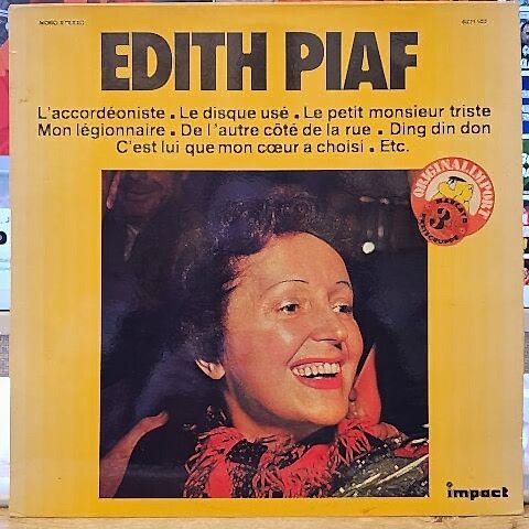 Edith Piaf – Edith Piaf LP PLAK