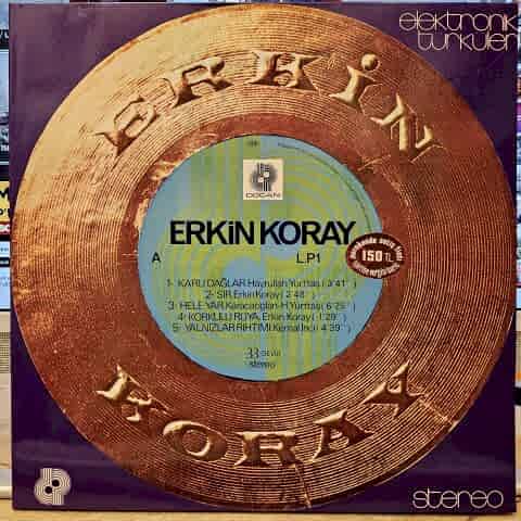 Erkin Koray – Elektronik Türküler LP PLAK