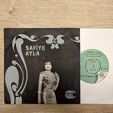 Safiye Ayla – Çile Bülbülüm Çile / Ah Bu Gönül Şarkıları 45LİK PLAK