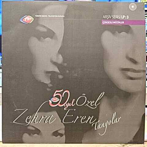 Zehra Eren – Tangolar (TRT 50. Yıl Özel) Çoksesli Müzikler LP PLAK
