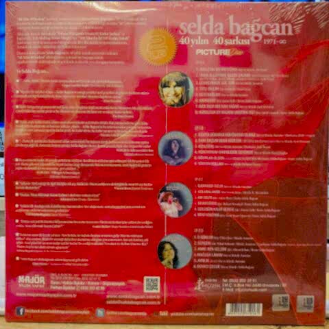 Selda Bağcan – 40 Yılın 40 Şarkısı (1971-∞) LP PLAK (RESİMLİ PLAK )