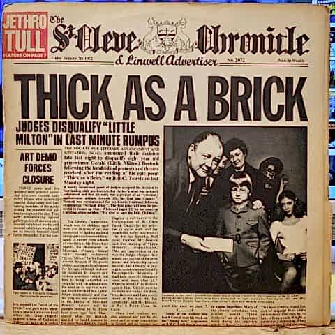 Jethro Tull – Thick As A Brick LP PLAK