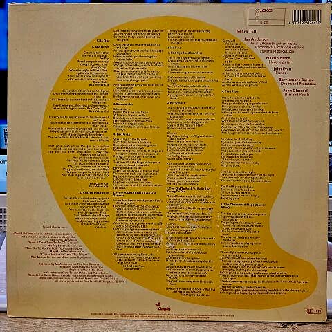 Jethro Tull – Too Old To Rock 'N' Roll: Too Young To Die LP PLAK