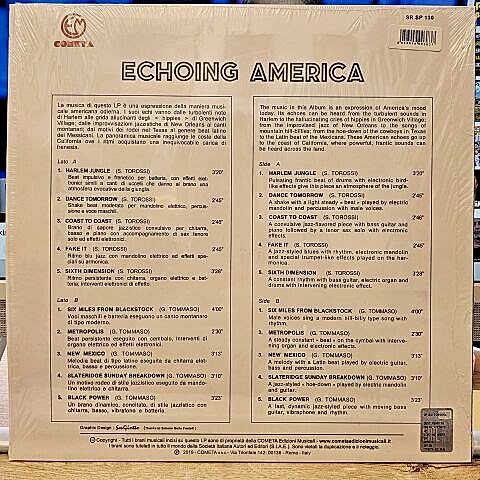 Stefano Torossi / Giovanni Tommaso – Echoing America LP PLAK