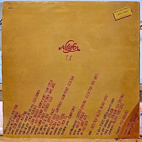 Nilüfer – Nilüfer '80 LP PLAK