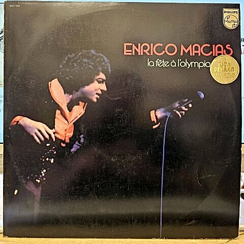 Enrico Macias & Ajda Pekkan – La Féte À L’Olympia LP PLAK