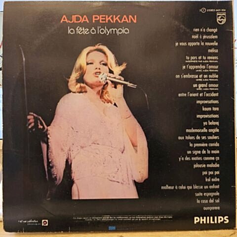 Enrico Macias & Ajda Pekkan – La Féte À L’Olympia LP PLAK