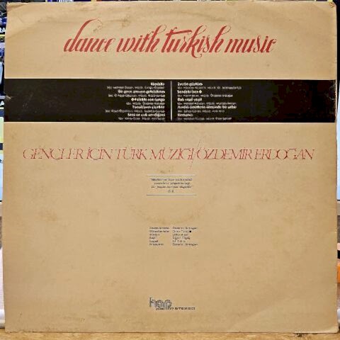 Özdemir Erdoğan – Gençler İçin Türk Müziği: Dance With Turkish Music LP PLAK...