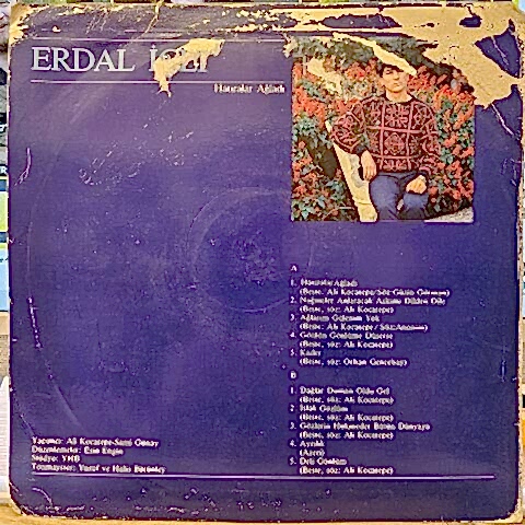 Erdal İçli – Hatıralar Ağladı LP PLAK