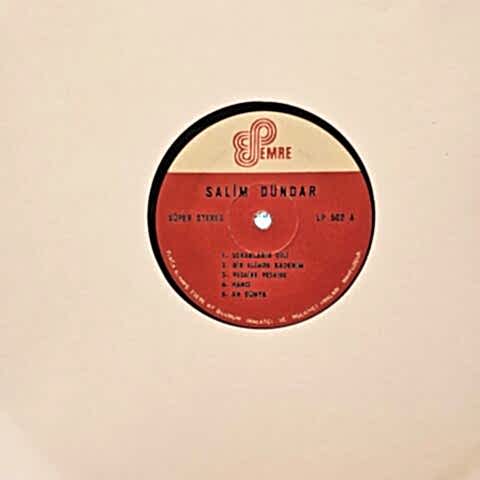 Salim Dündar – Doğa, Bir İnsan Ve Şarkıları LP PLAK