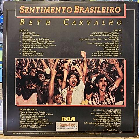 Beth Carvalho – Sentimento Brasileiro LP PLAK